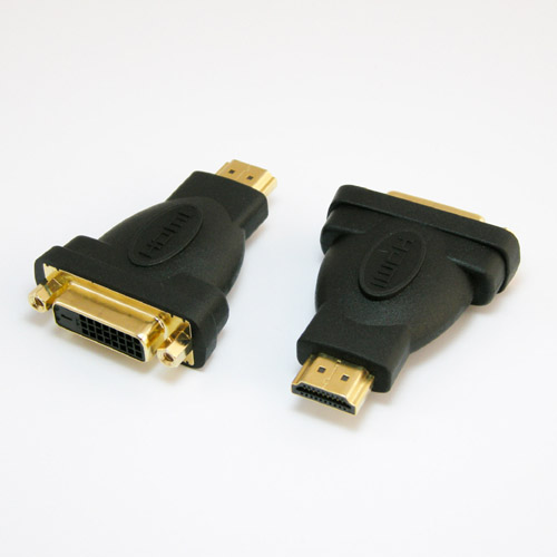 HDMI(オス)-DVI(メス) 変換アダプタ