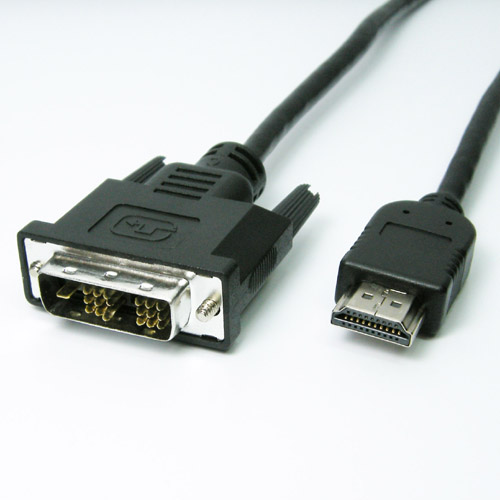 HDMI-DVI 変換ケーブル 1.5m,3m,5m